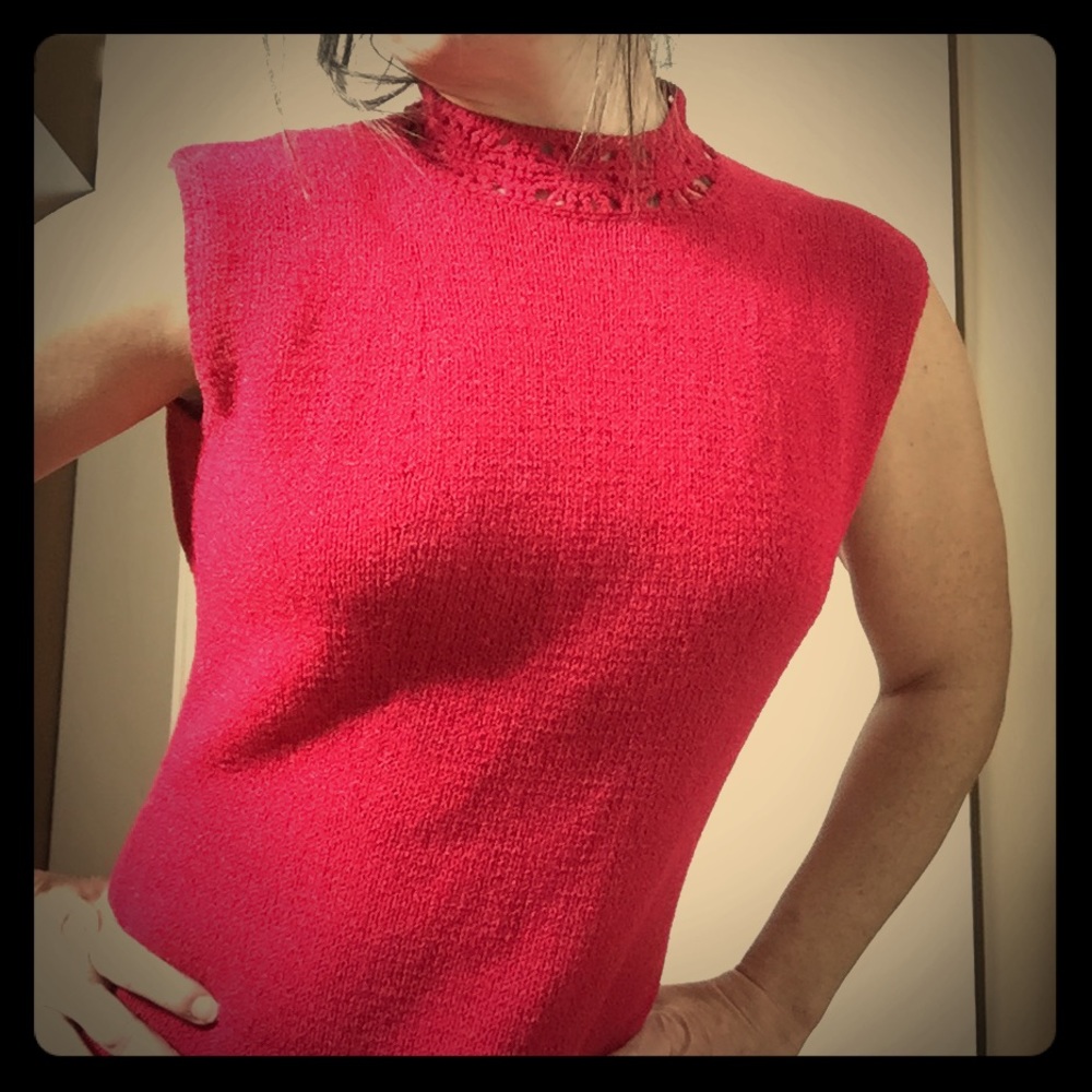 Vintage Red Sparkle Dress